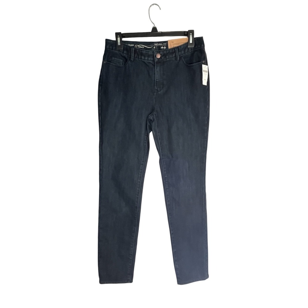 Coldwater Creek NWT Women's Natural Fit Slim Leg Denim Jeans 6